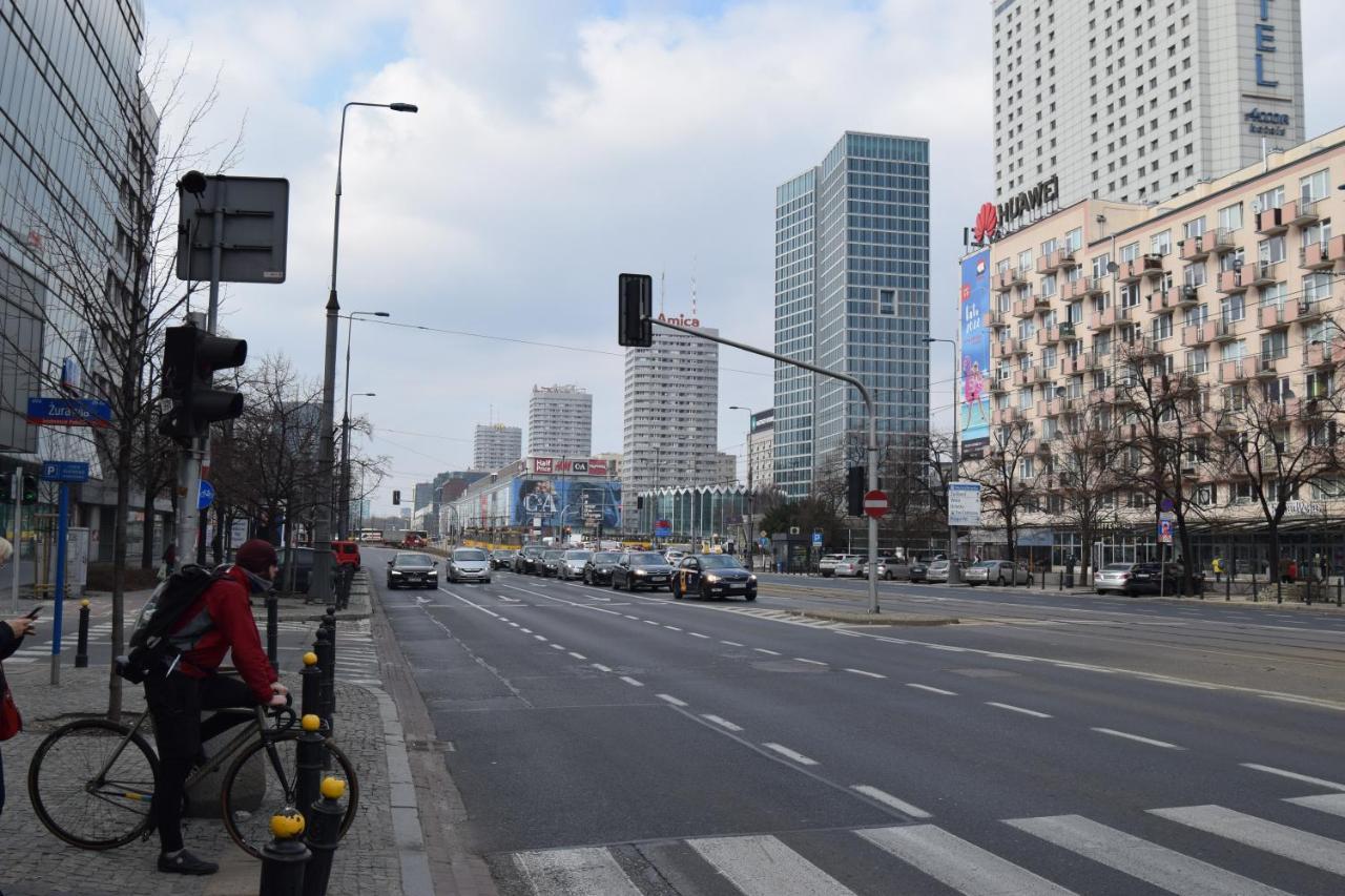 Be My Guest - Marszalkowska Studio - Center Of Warsaw Subway Wi-Fi Breakfast Exteriör bild